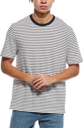 HUGO BOSS Taut Linen-Blend Knit Shirt