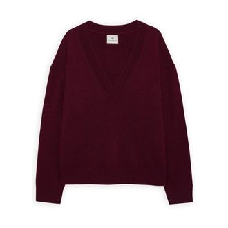 Anine Bing Su&eacute;ter Lee - Knitwear - Mujer - Rojo - XS