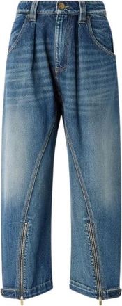 Pinko Loose Fit Jeans, female, Blue, W28, Loose-fit Jeans