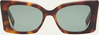 Saint Laurent Blaze Acetate Cat-Eye Sunglasses