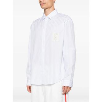 Jacquemus Logo-patch Striped Shirt