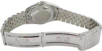 Rolex Pre-owned Vintage Datejust 36mm - Heren - Pre-owned - Zwart - Maat: ONE Size