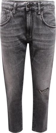 People Wortel Wollen Broek Zwart - Dames - Slim Fit Jeans - Zwart - W27 - Wol - Jeans