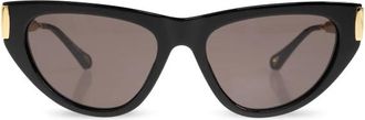 Chlo&eacute; Cat-eye Zonnebril - Dames - Zonnebrillen - Zwart - 54 MM - Accessoires
