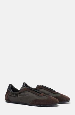 Scarosso Riley Sneakers in Brown - Nylon at Nordstrom, Size 38.5