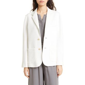 ATM Anthony Thomas Melillo Relaxed Blazer in Chalk at Nordstrom Rack, Size 0