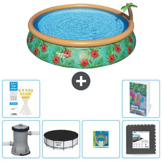 Bestway Piscina Bestway Fast Set Redonda - 457x84 Cm - 7-piezas S317
