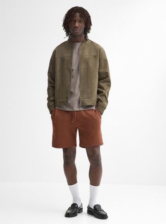 Le 31 Mens Fleece-lined short Inseam: 7