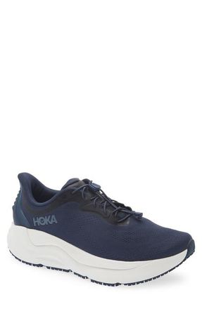 Hoka One One Arahi SR Sneaker in Varsity Navy /Faded Navy at Nordstrom, Size 11.5