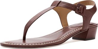 Bernardo Goyara Womens Sandals Mahogany : 8.5 M, Leather