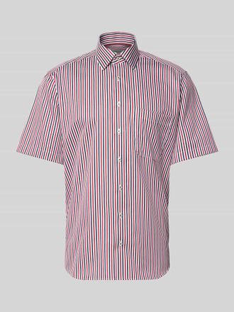 Eterna Comfort Fit Business-Hemd aus Baumwolle mit Kentkragen in Rot, Gr&ouml;&szlig;e 40