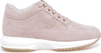 Hogan Interactive Sneaker - Dames - Sneakers - Beige - 37 1/2 EU - Leer - Schoenen