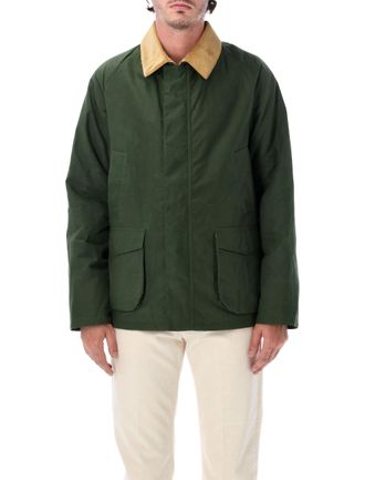 Fortela Bristol Waxed Cotton Corduroy Collar Jacket