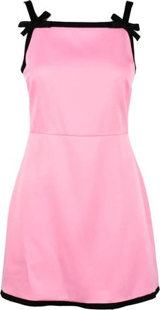 Msgm Womens Sheath Dress - Pink
