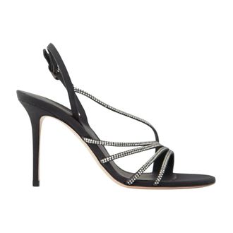 Le Silla Schoenen, Dames, Zwart, 39 EU, Leer, Scarlet Divina Sandal