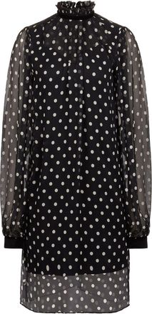 Nina Ricci High Neck Mini Dress