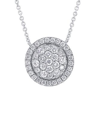 Diana M. Jewels Fine Jewelry 14K 0.48 Ct. Tw. Diamond Necklace