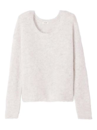 American Vintage Nuny U-neck sweater - Neutrals