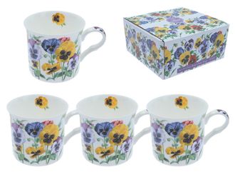 OEM Juego De 4 Tazas - Pensamiento (fbch)