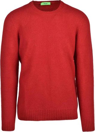 Drumohr Crew Neck Sweater - Red