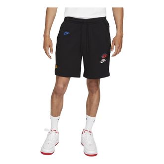 Nike Nsw Spe+ Ft Short Fta Alphabet Embroidered Shorts Asia Sizing Black DD4683-010