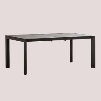 Sklum Mesa De Jard&iacute;n Rectangular 180-240x100 Cm Extensible En Aluminio Starmi Sklum