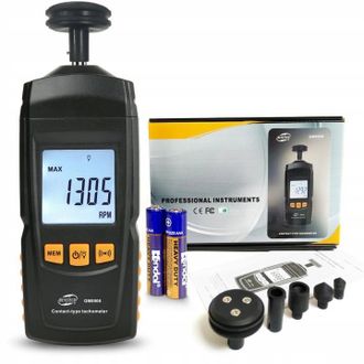 OEM Tac&oacute;metro De Contacto Tac&oacute;metro Digital Medidor De Rupturas Hasta 99999 Rpm Lcd