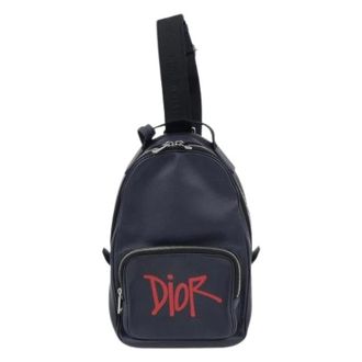 Dior Pre-owned Fabric dior-bags - Heren - Pre-owned - Blauw - Maat: ONE Size