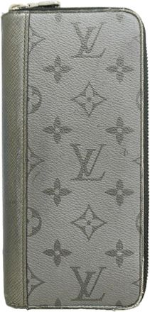Louis Vuitton Silver Long Wallet (Bi-Fold) (Pre-Owned)