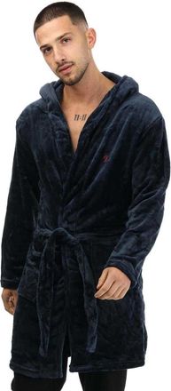 Farah Heren Frazier ochtendjas (Marine)