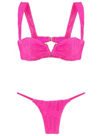 Amir Slama Bikini a balconcino - Rosa