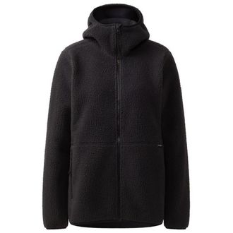 Hagl&ouml;fs Fun&auml;s Pile Hood Fleecejacke f&uuml;r Damen | schwarz
