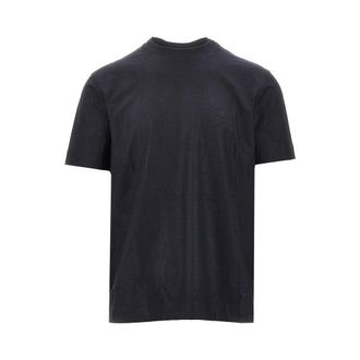 Emporio Armani Jacquard stretch jersey T-shirt Man XXL