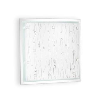 Netlighting Ocean 3 Light Indoor Large Flush Light Clear E27