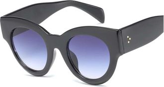 Generic Cat Eye Retro Large Frame For Womens Sunglasses, Outdoor Holiday Sunshade Decorative Glasses (Color : G, Size : Medium)