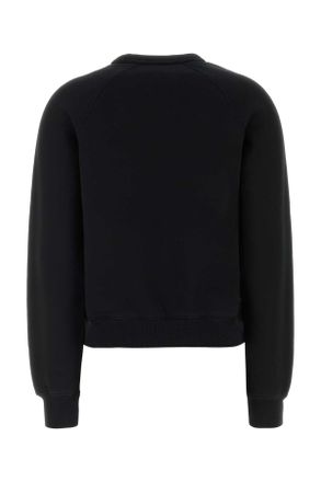 Kenzo Womens Black Cotton Sweatshirt Exterior: Felpe