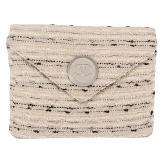 Chanel Pre-owned Vintage Crossbody Tas - Dames - Pre-owned - Wit - Maat: ONE Size