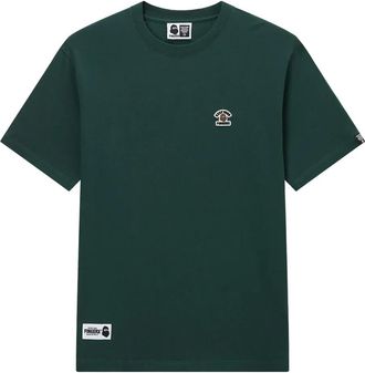 Fingercroxx T-shirt con logo - Verde