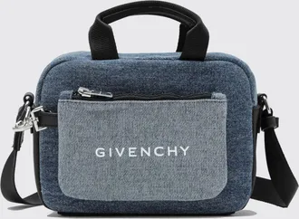 Givenchy Borsa in denim di cotone con logo