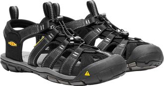 Keen Sandale KEEN CLEARWATER CNX, Herren, Gr. 40, schwarz, Synthetik, Schuhe Sandale