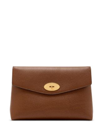 Mulberry large Darley cosmetic pouch - Brown