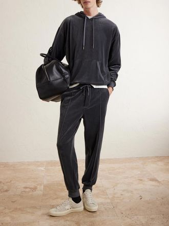 Tom Ford Cotton-Blend Velour Hoodie
