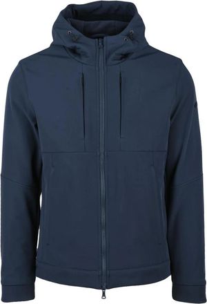 Paul & Shark Jassen, Heren, Blauw, M, Polyester, Softshell Jas