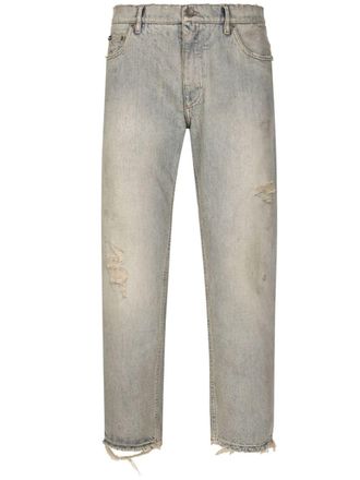 Dolce & Gabbana Jeans con strappi - Blu