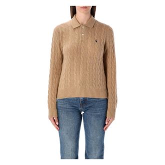 Ralph Lauren Mujer, Jerseys, Beige, Talla: L