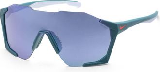 Nike Mens 61 mm Blue Sunglasses