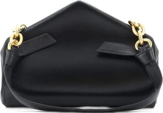 Bottega Veneta The Tip Shoulder Bag Leather clutch bag - Nero