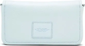 Marc Jacobs Womens Leather Mini Shoulder Bag Cloud Blue Cow