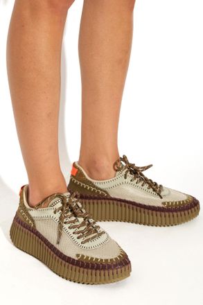 Chlo&eacute; Nama Sports Shoes, Womens, Beige