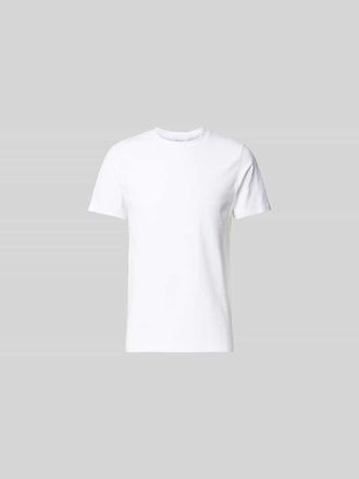 Filippa K Slim Fit T-Shirt aus Baumwoll-Mix in Weiss, Gr&ouml;&szlig;e XL